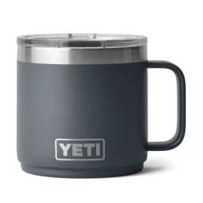 21071502197  TAZA RAMBLER 14oz MUG 2.0 TAPA MAGNETICA CHARCOAL MARCA YETI