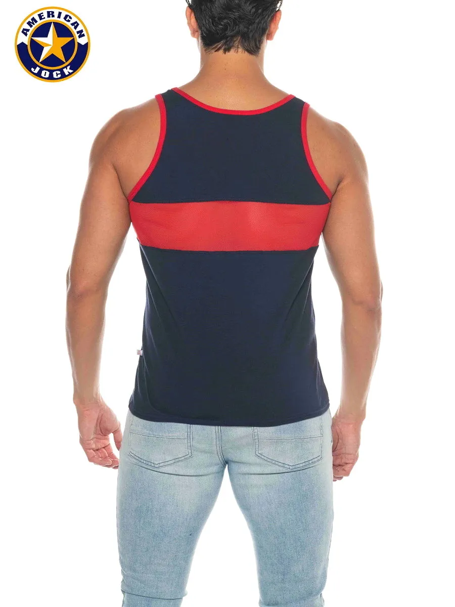 A J Phys Ed Track Tank Top