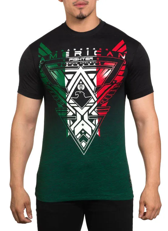 American Fighter Andrews T-Shirt Black/Kelly Green