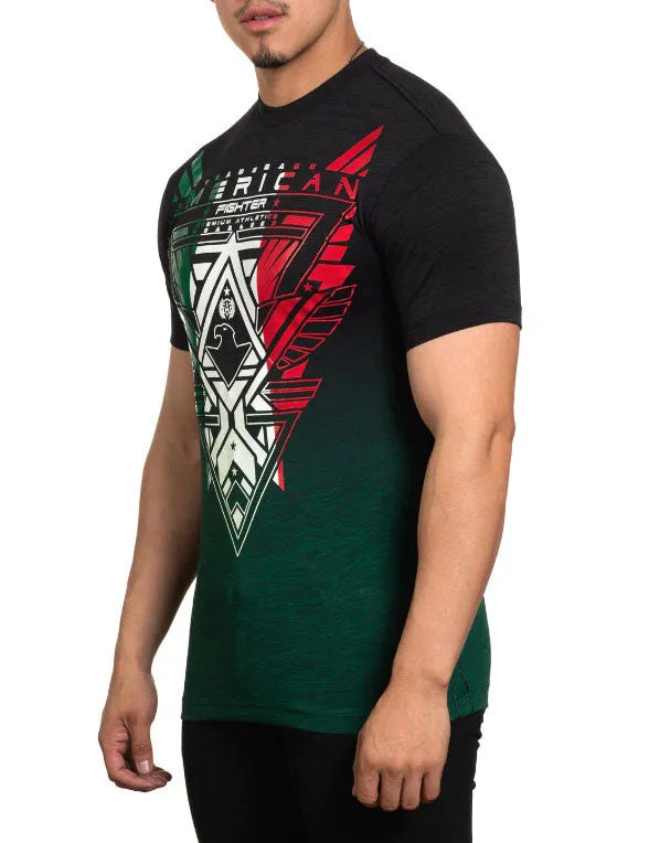 American Fighter Andrews T-Shirt Black/Kelly Green