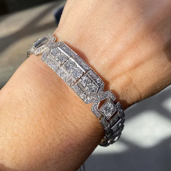 Art Deco Diamond Bracelet