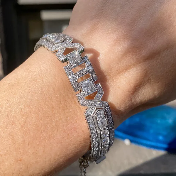 Art Deco Diamond Bracelet