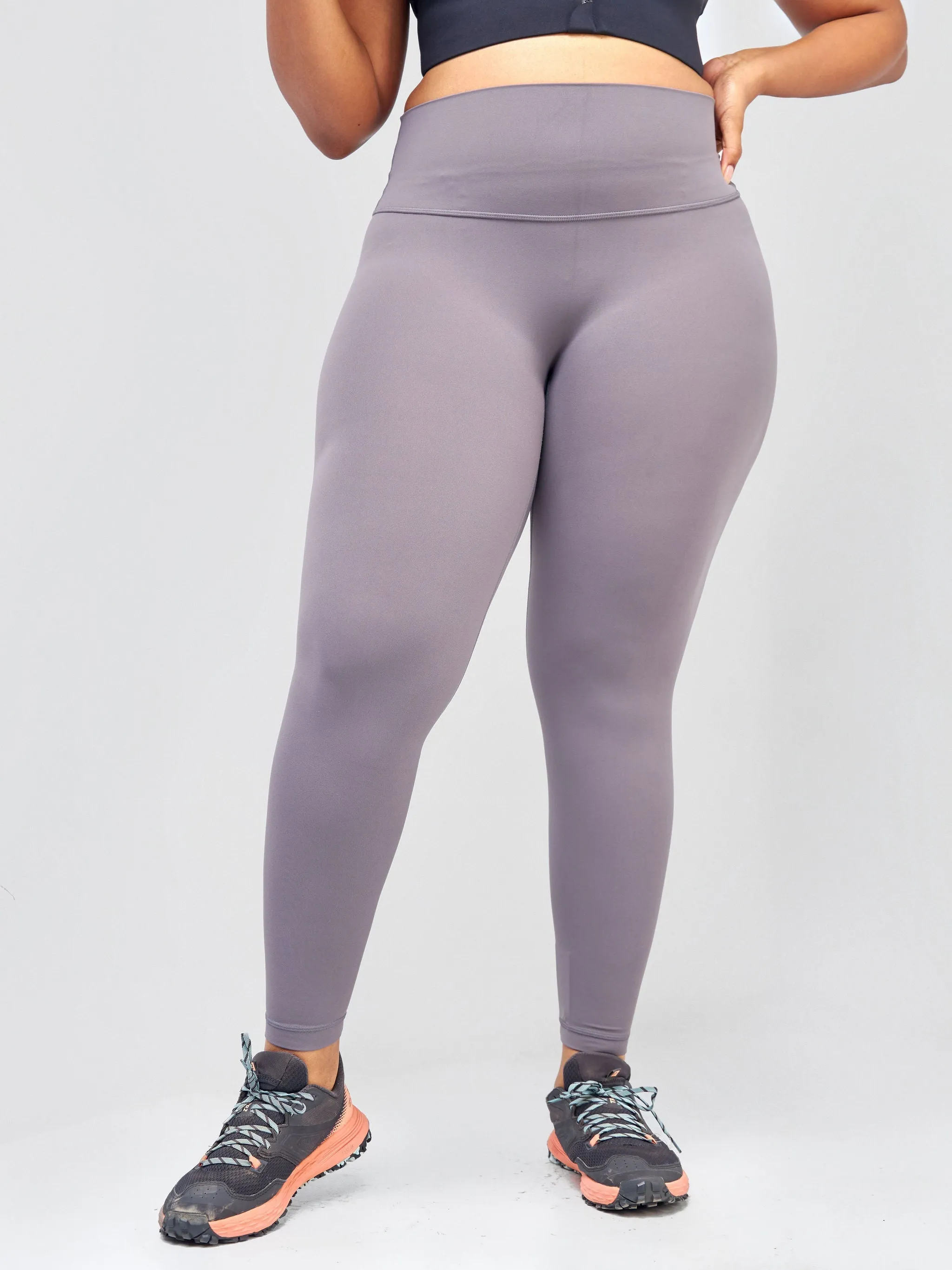 Ava Fitness Bella Workout Leggings - Middle Grey