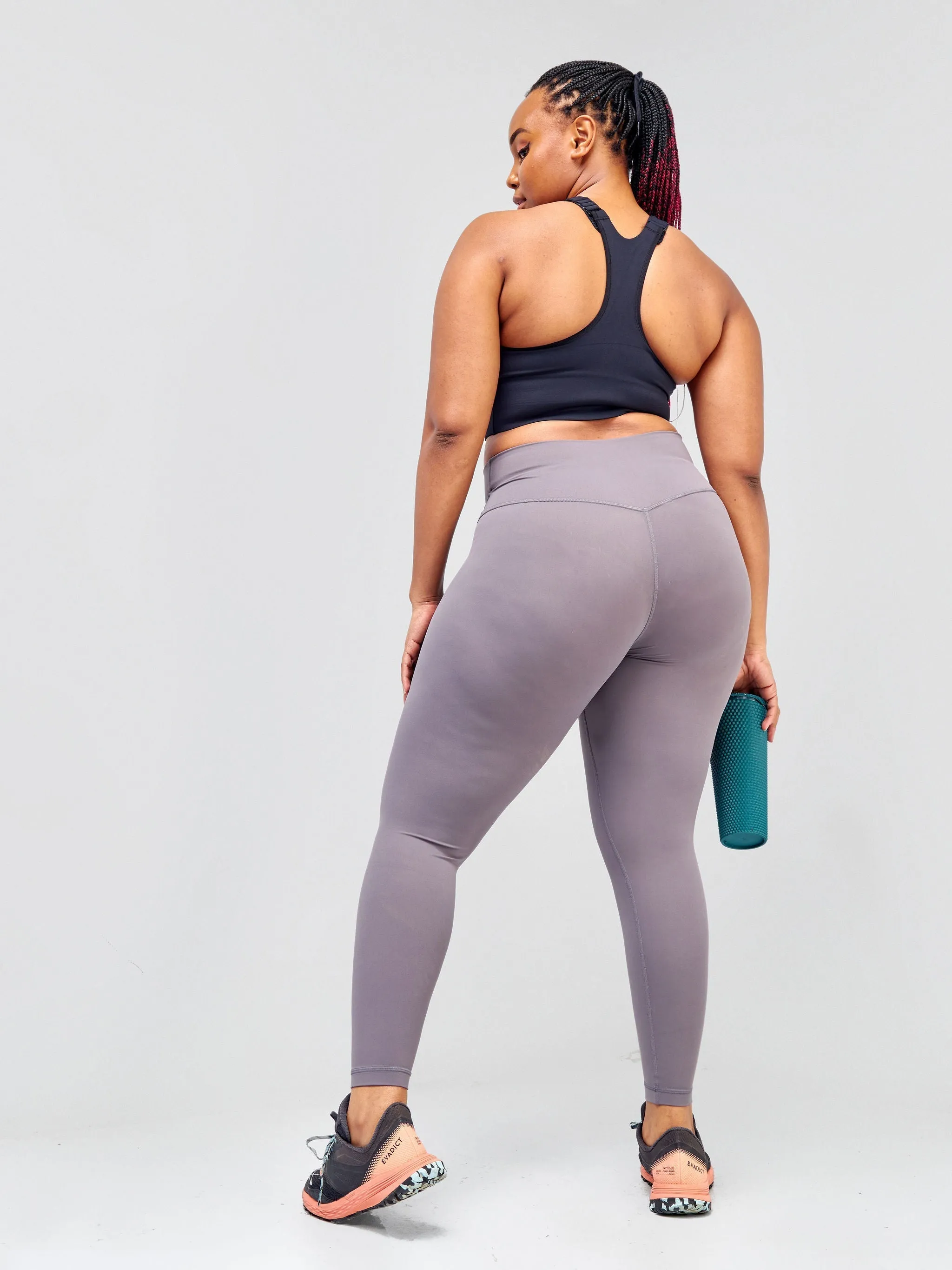 Ava Fitness Bella Workout Leggings - Middle Grey