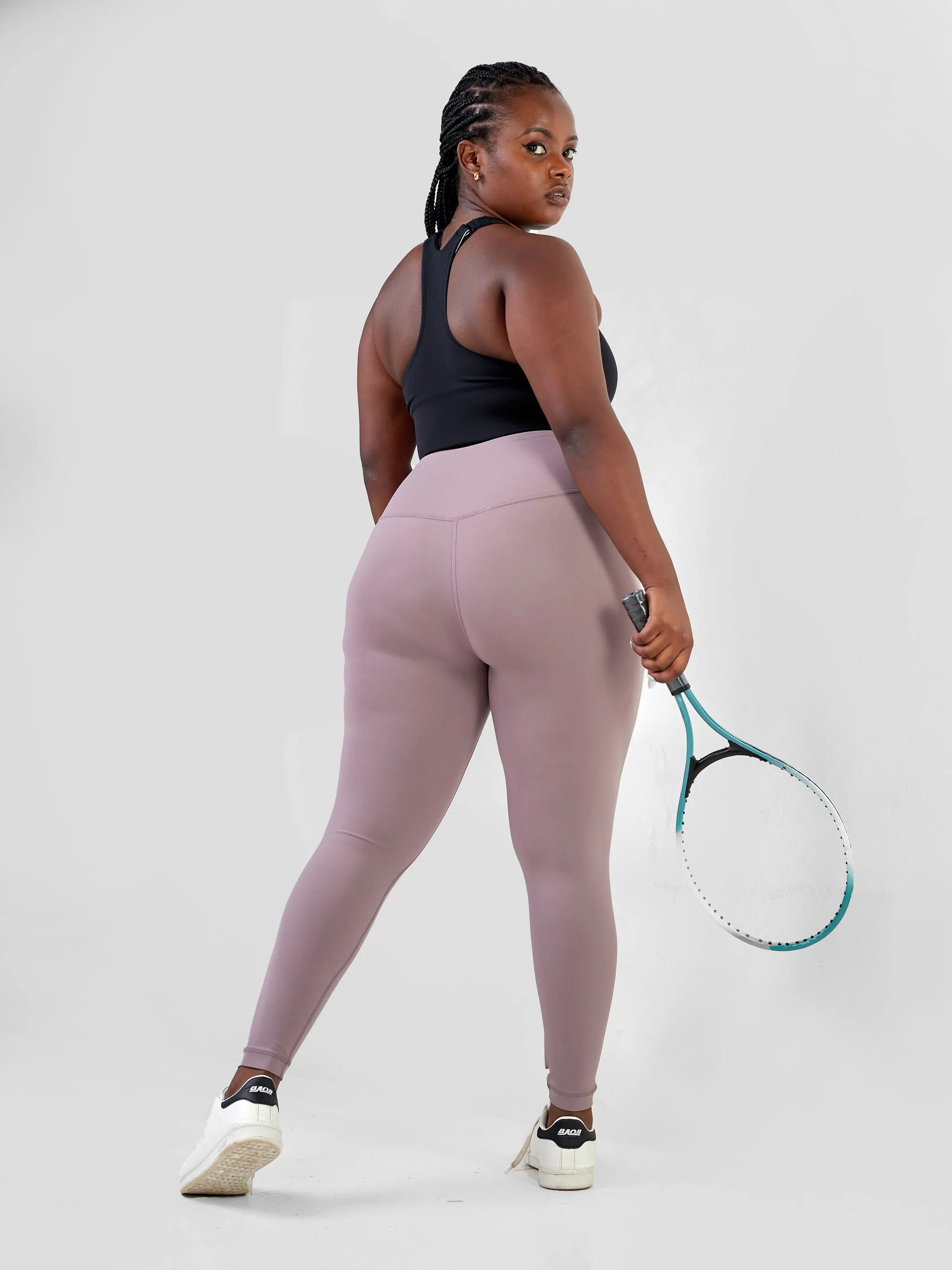 Ava Fitness Bella Workout Leggings - Mulberry Violet