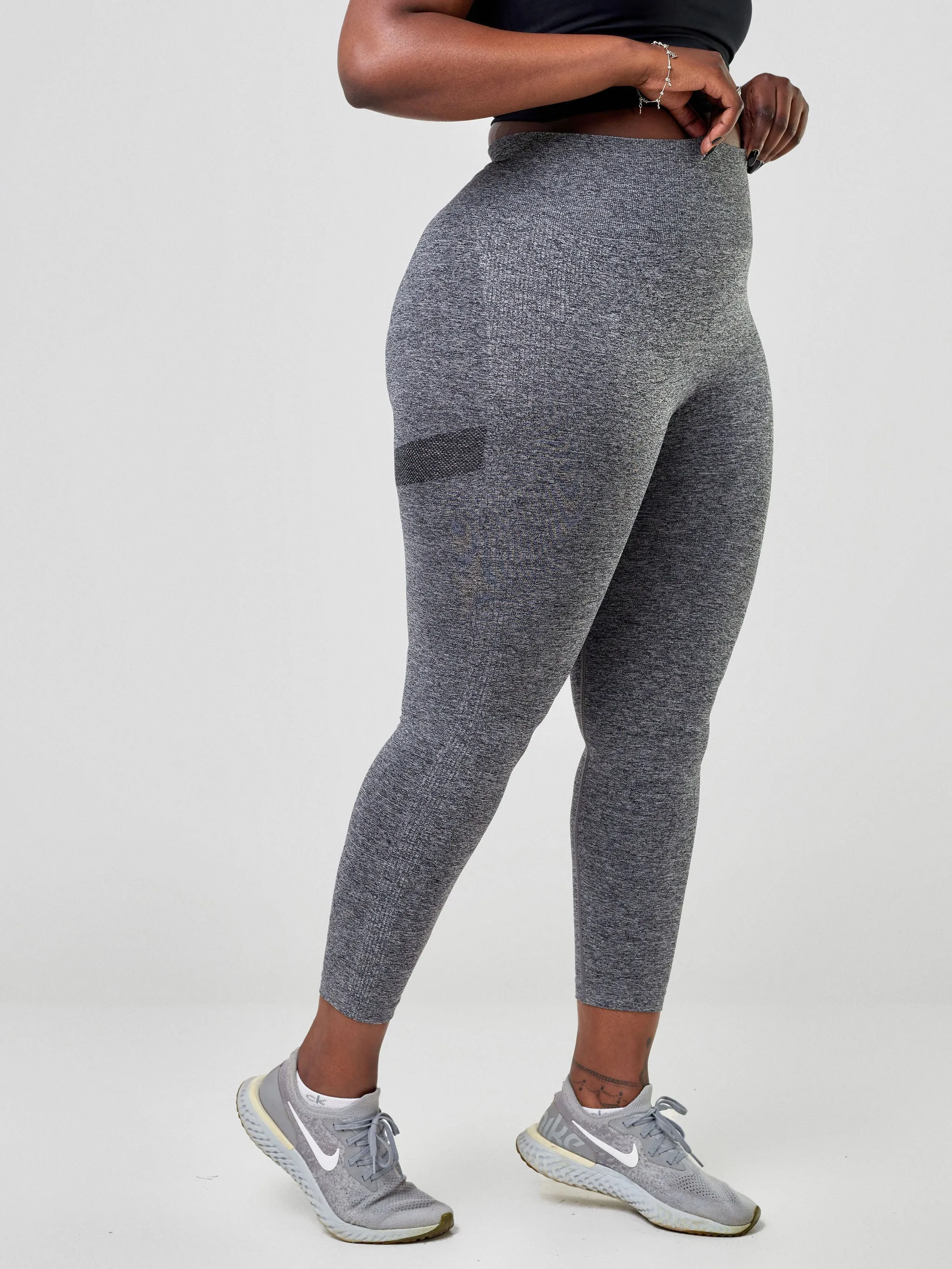 Ava Fitness Stay Active Leggings - Dark Grey