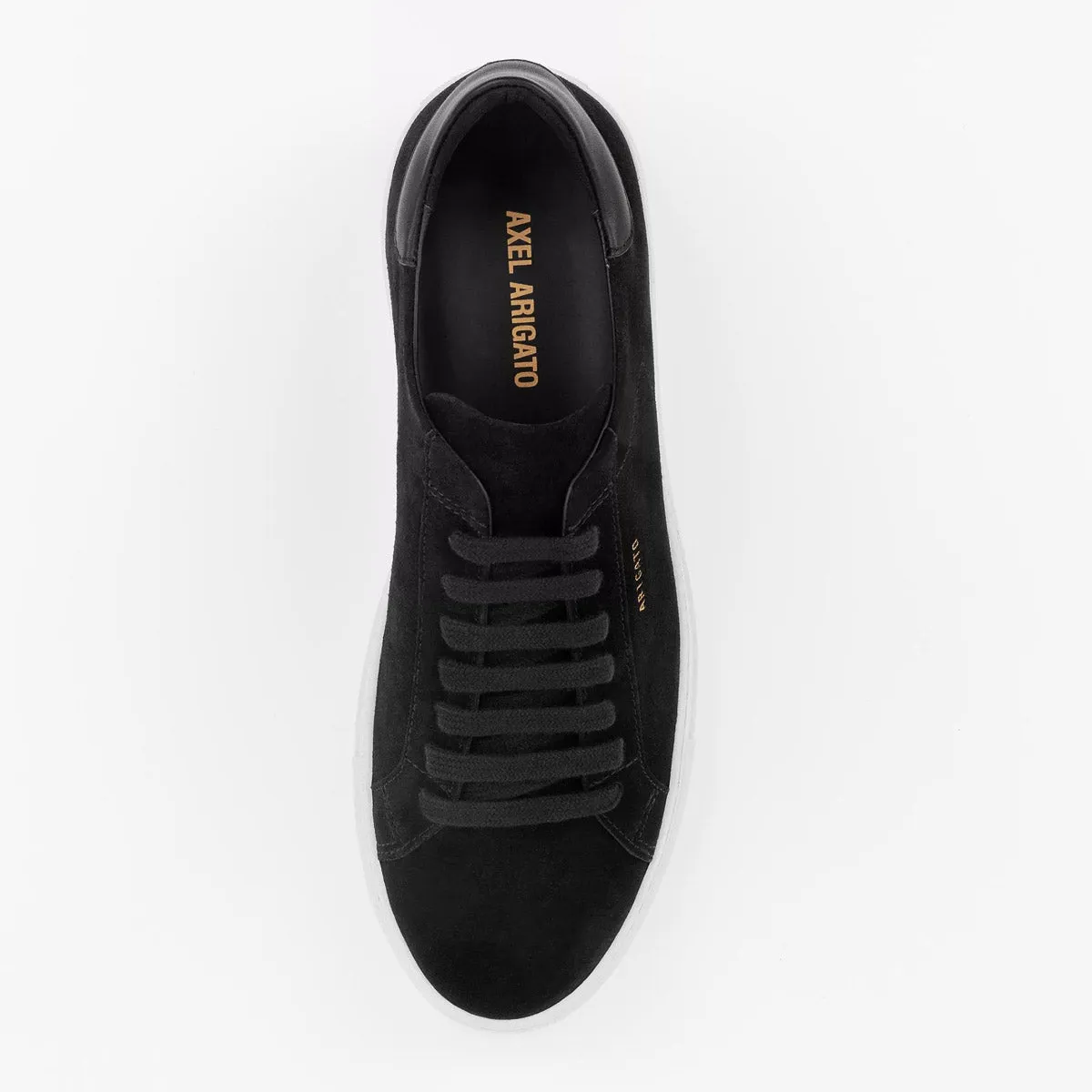 Axel Arigato - Clean 90 Suede Trainers in Black