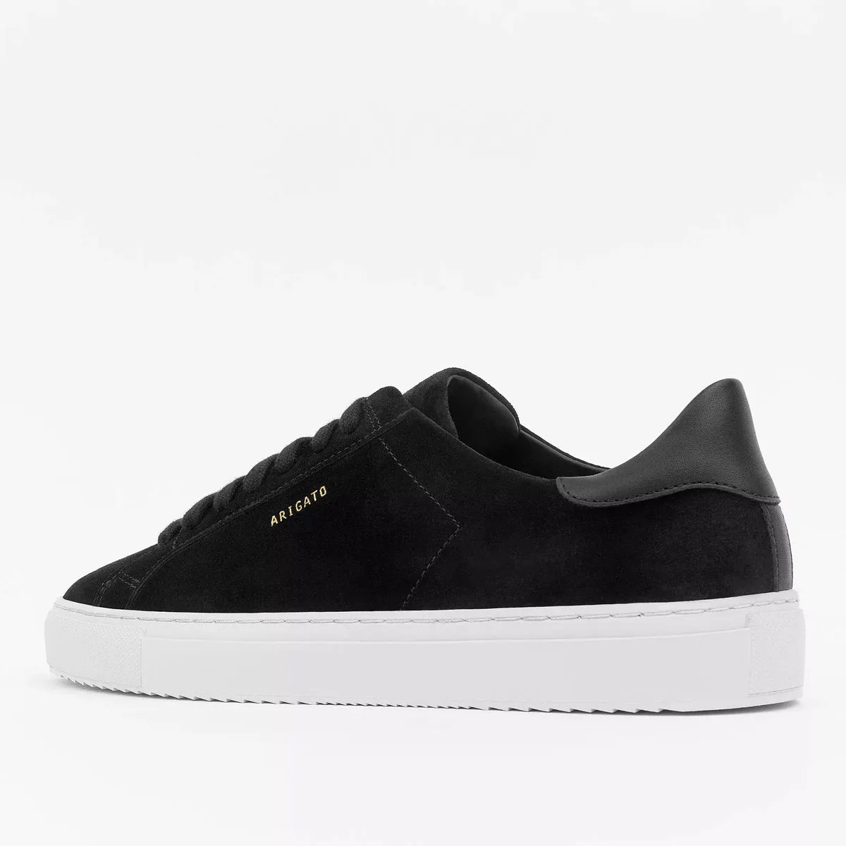 Axel Arigato - Clean 90 Suede Trainers in Black