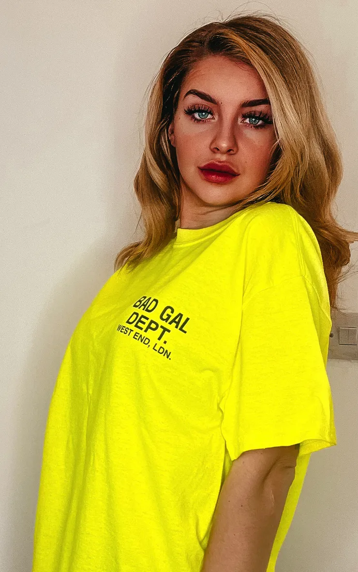 Bad Gal Dept Neon Vibez T-Shirt