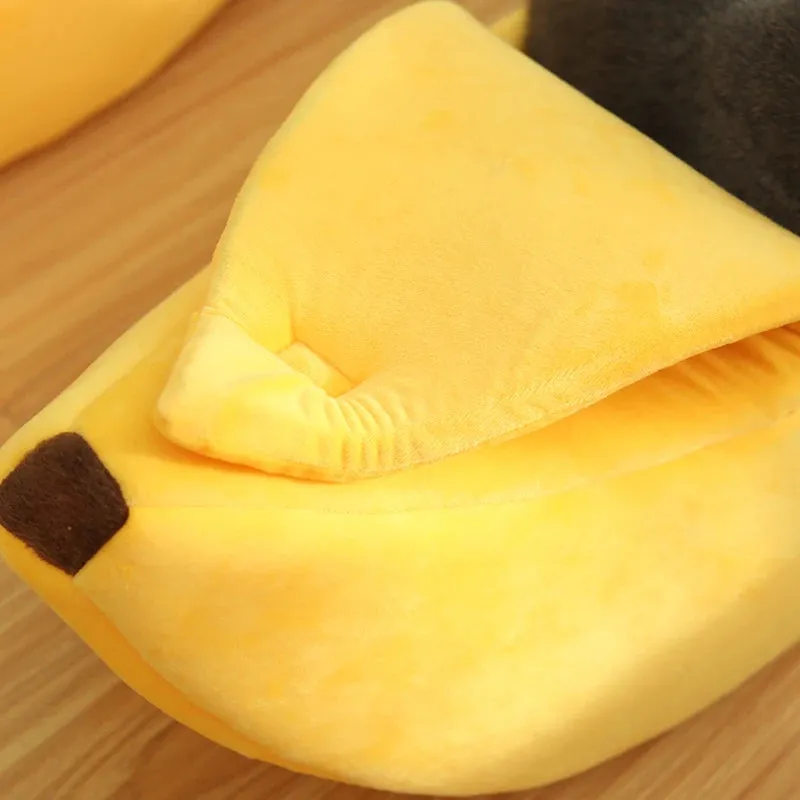 Banana Shaped Home Pet Bed