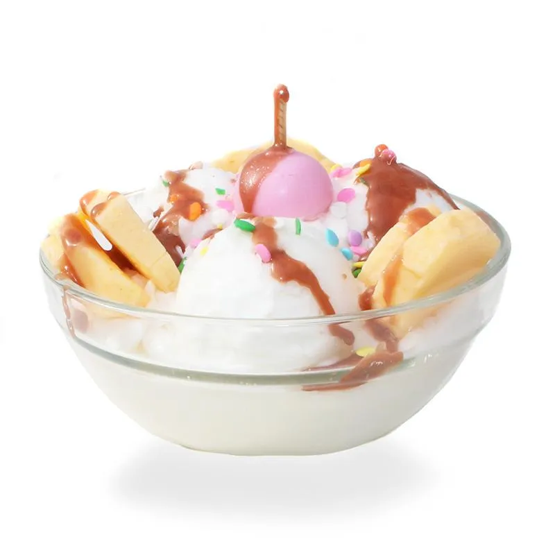 Banana Split Ice Cream Soy Candle