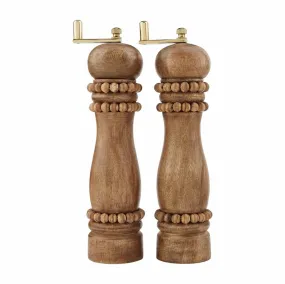 Beaded Salt & Pepper Grinders