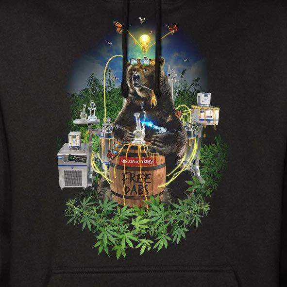 BEAR FREE DABS HOODIE