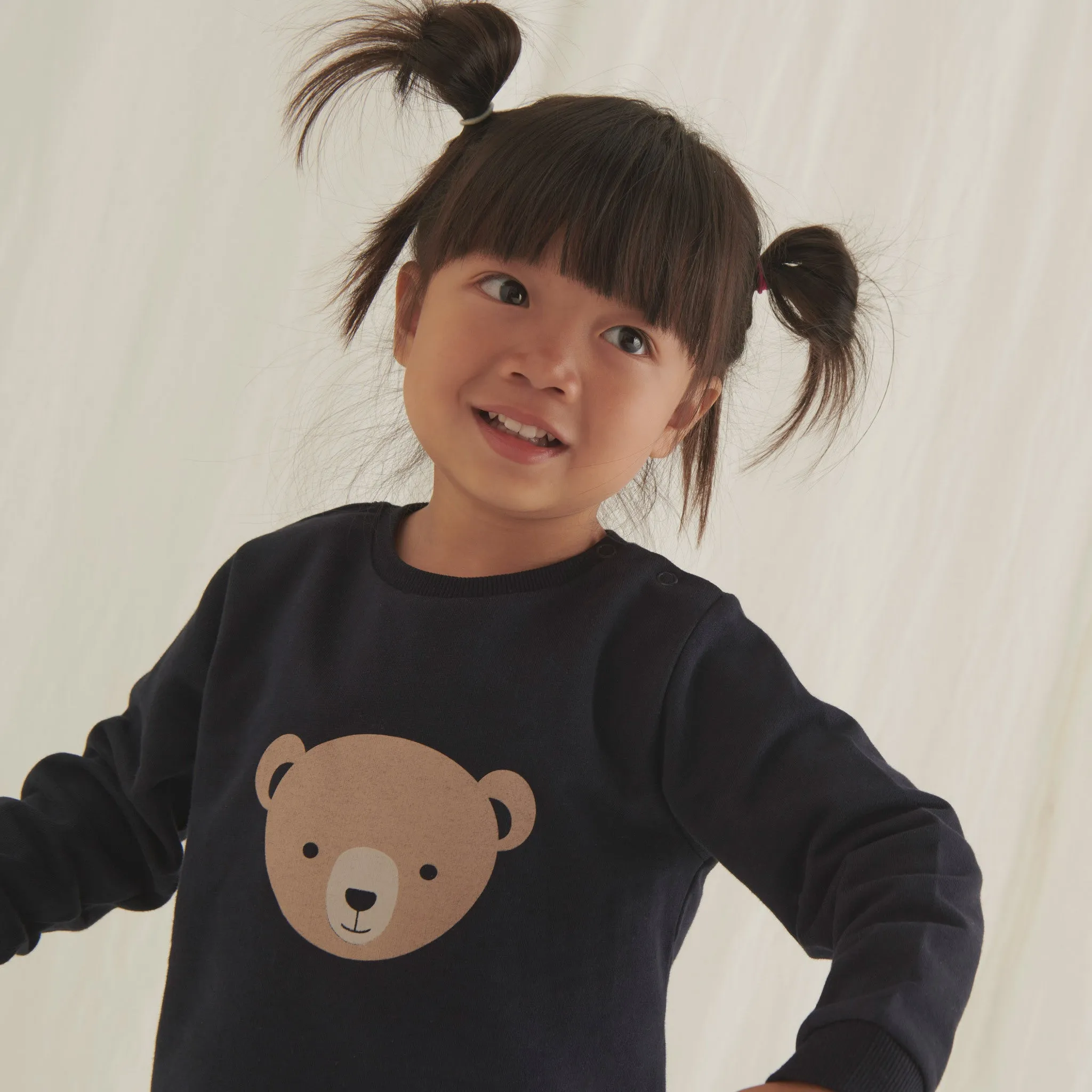 Bear Print Sweater