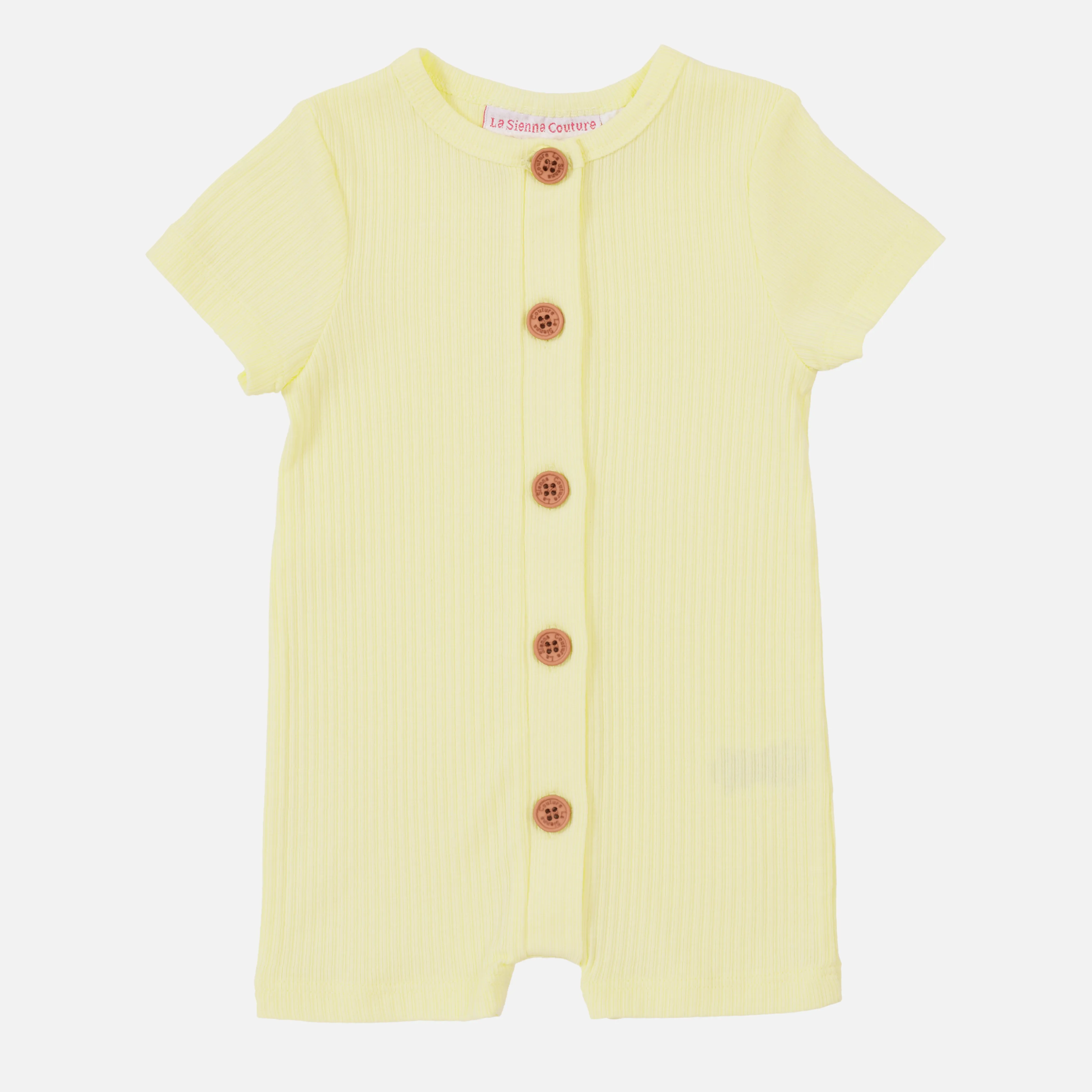 Cozy Summer Louie Romper - Banana