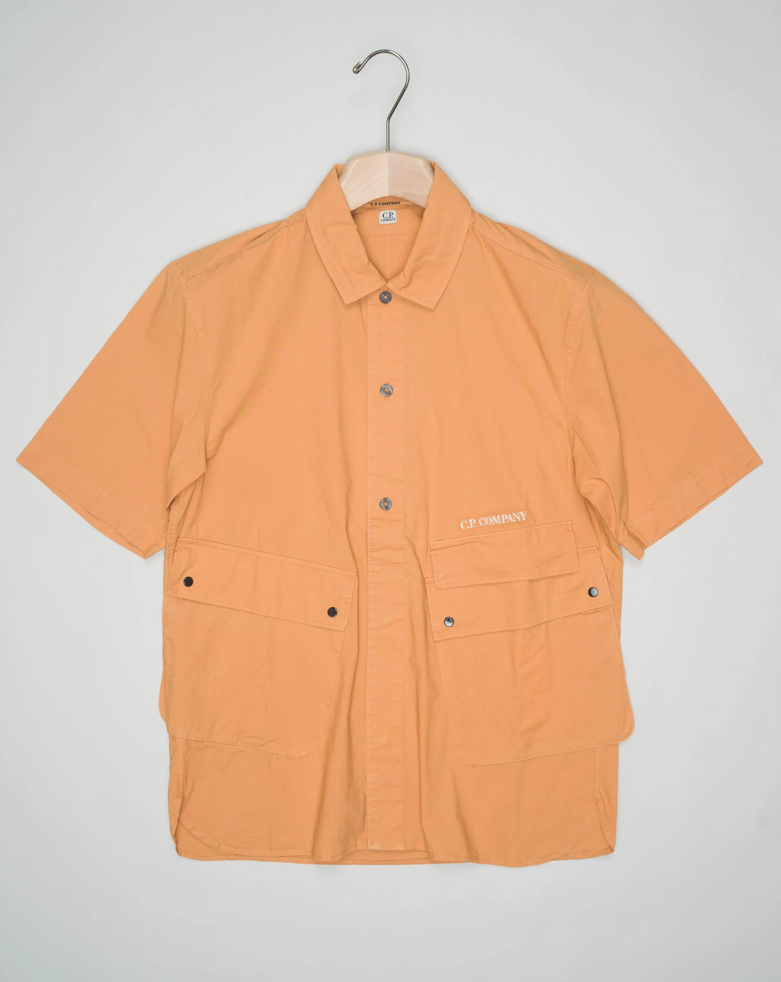 C.P.Company Poplin Overshirt / Pastry Shell