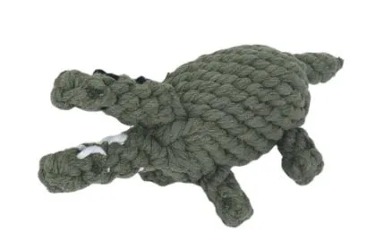 Crocodile 100% Cotton Rope Toy