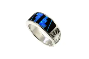 David Rosales Black Beauty Band Ring