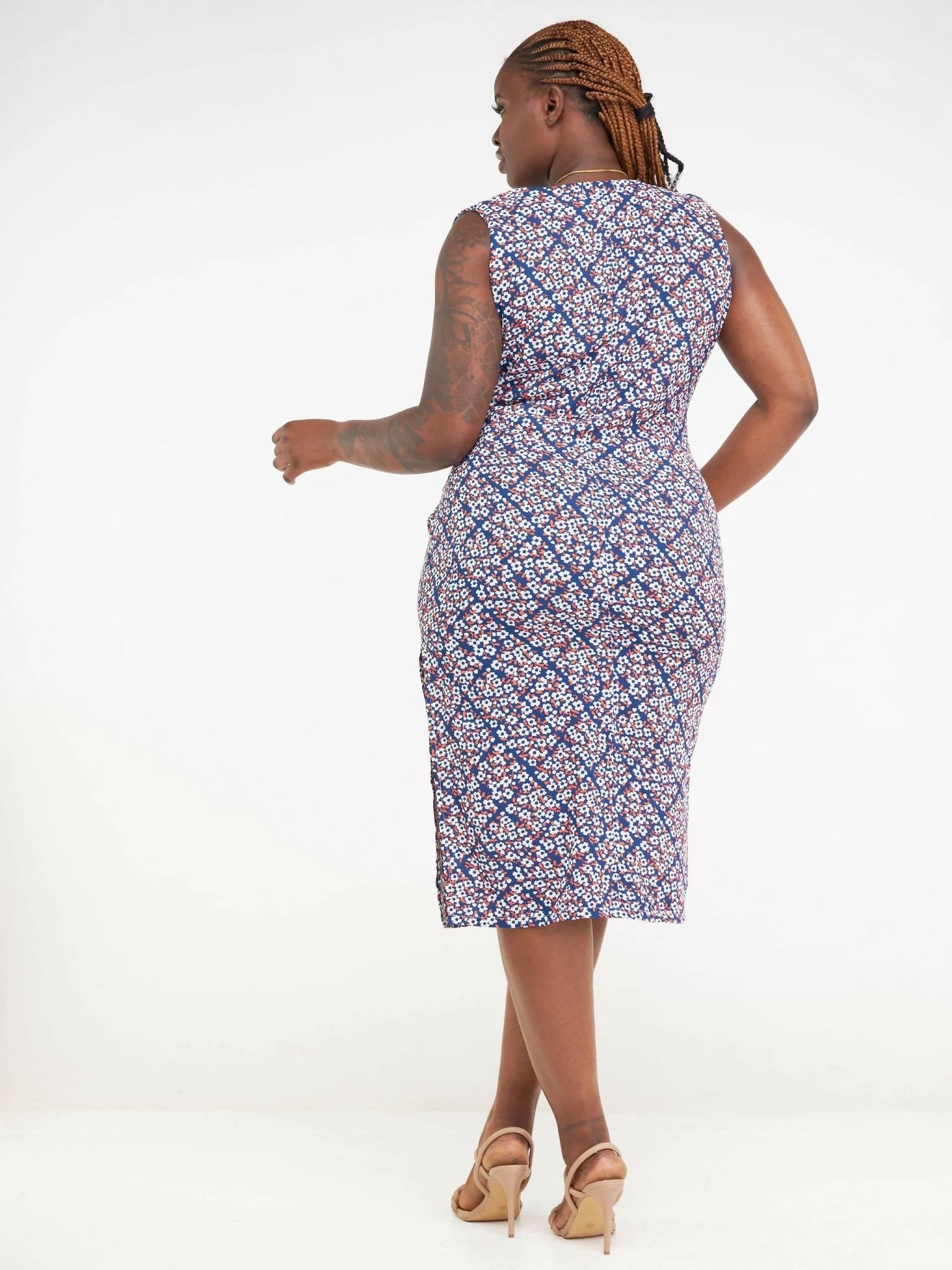 Dewuor Chique Dress - Blue