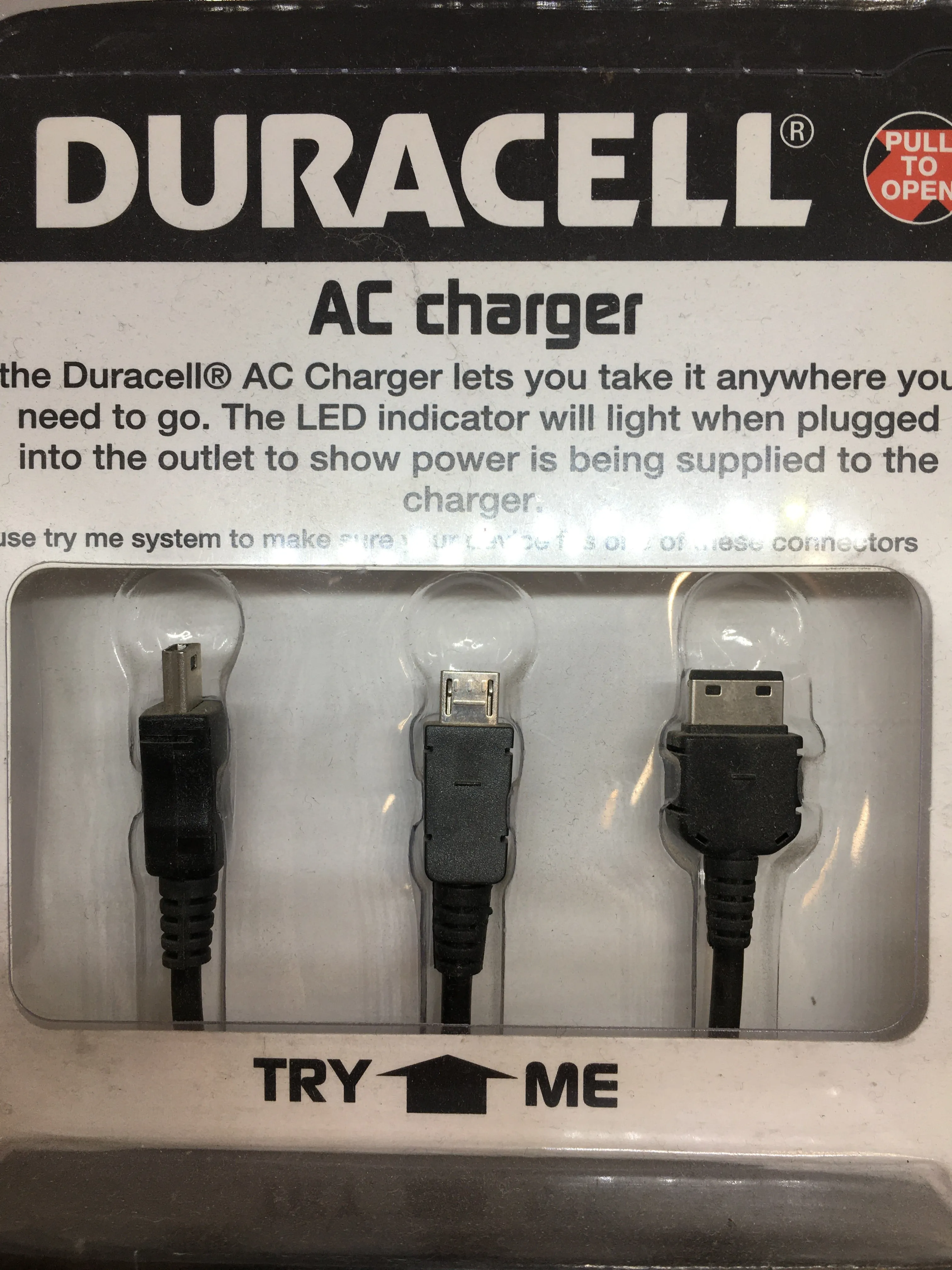 Duracell AC Charger for Most Android Phones