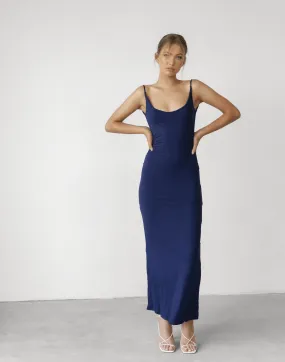 Ellidy Maxi Dress (Navy)