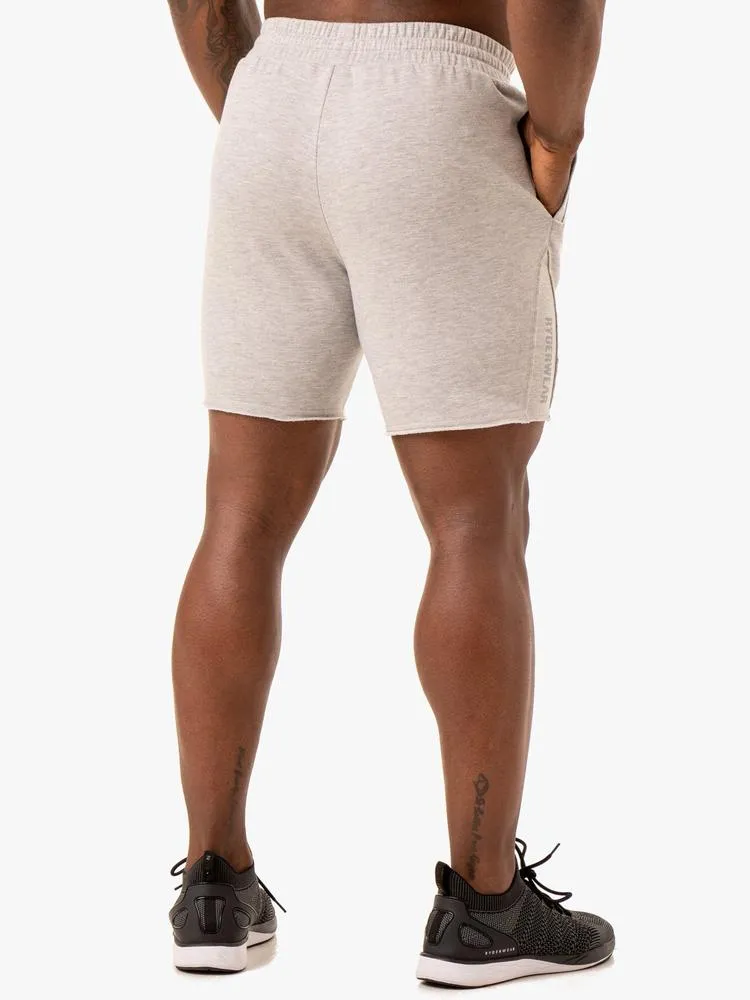 FORCE TRACK SHORT GREY MARL