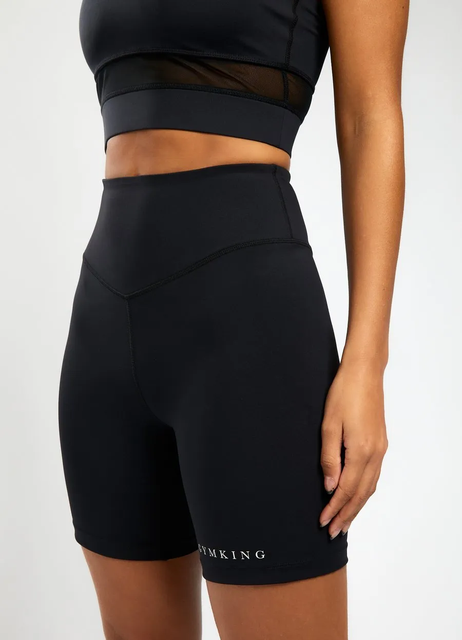 GYM KING SPORT DYNAMIC CYCLE SHORT - BLACK