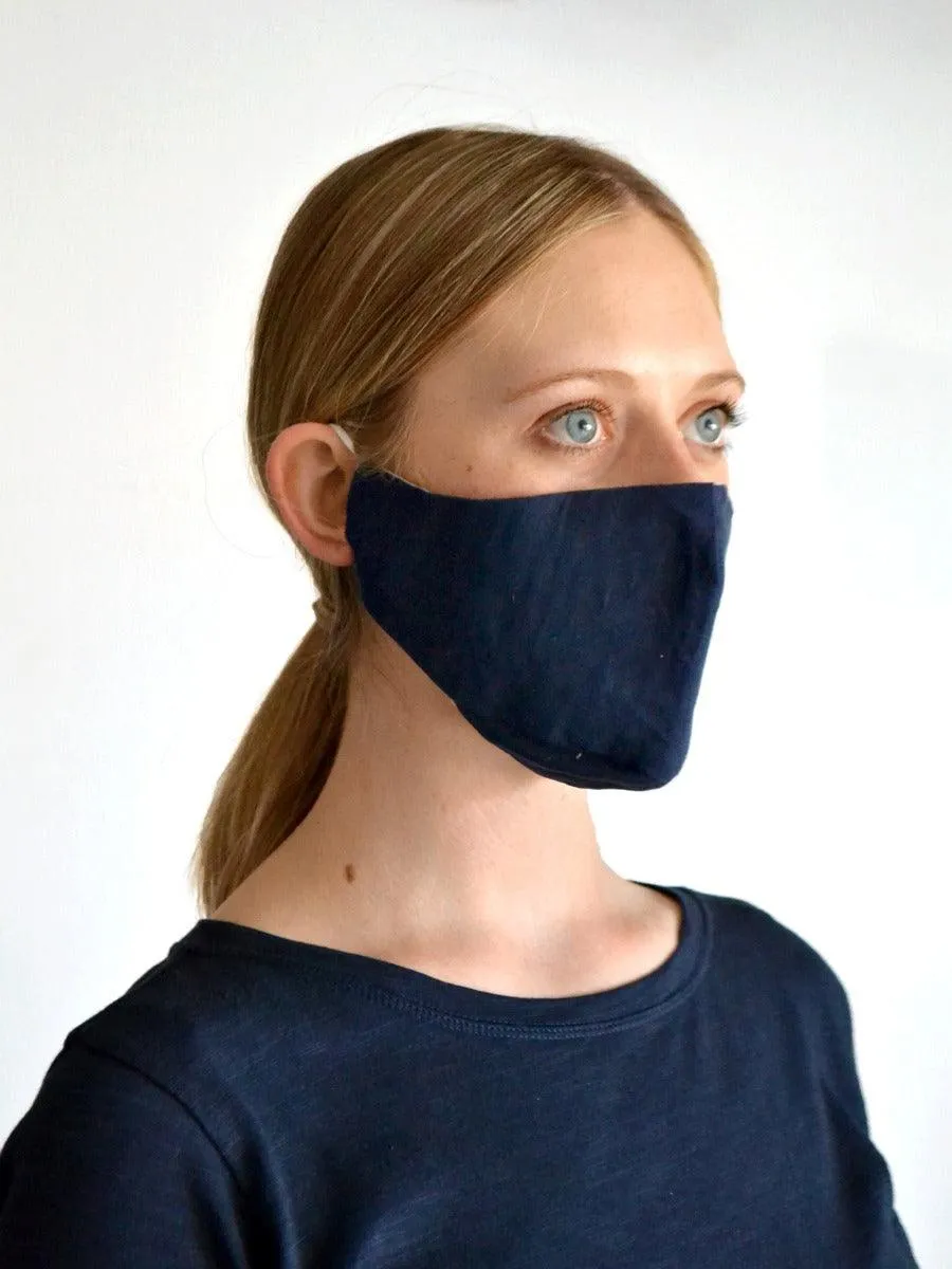 Hemp Reusable Face Mask With Organic Cotton Lining