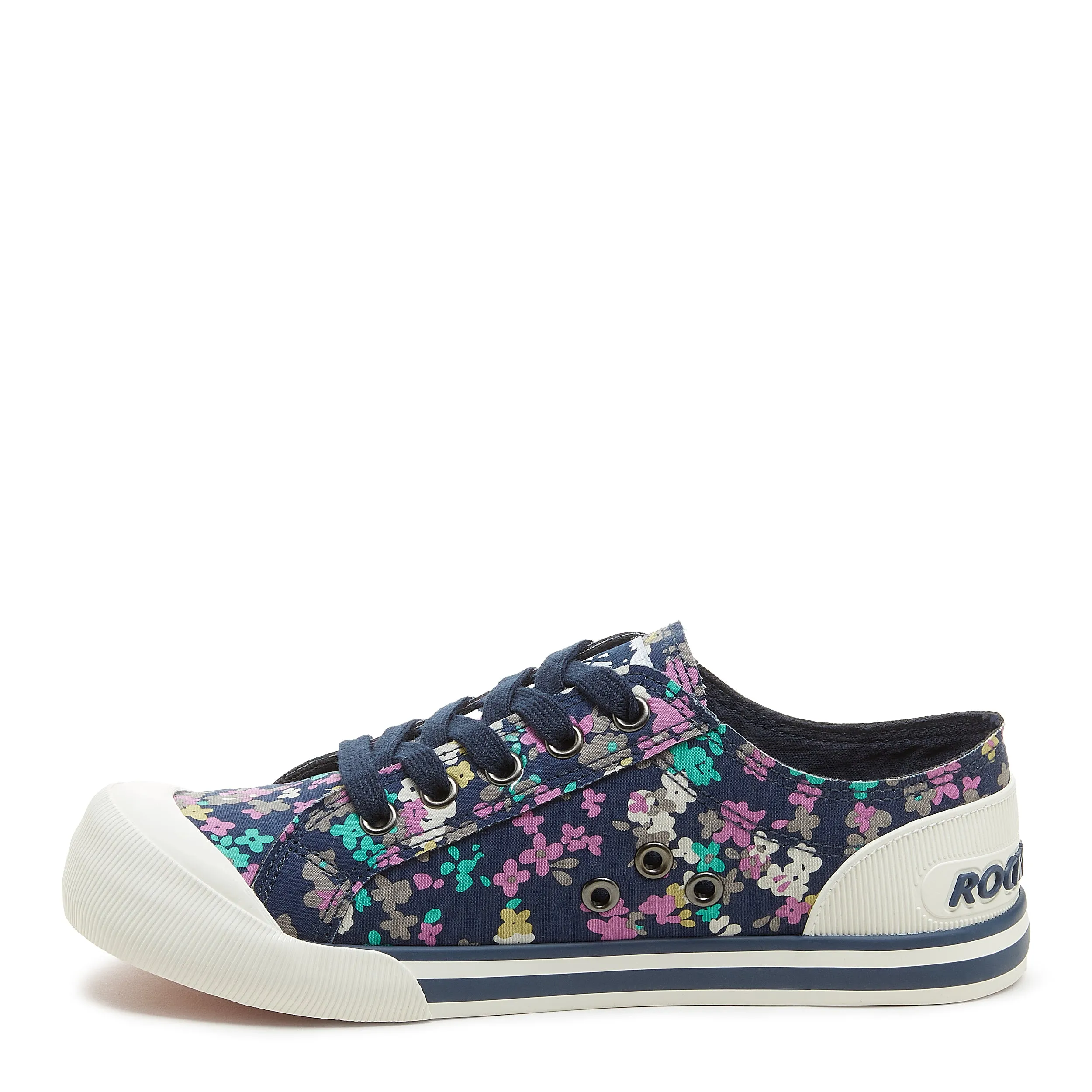 Jazzin Navy Floral Sneaker