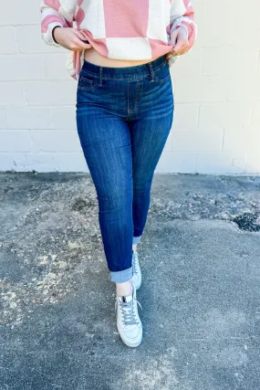 Judy Blue Layne Pull On Boyfriend Jeans