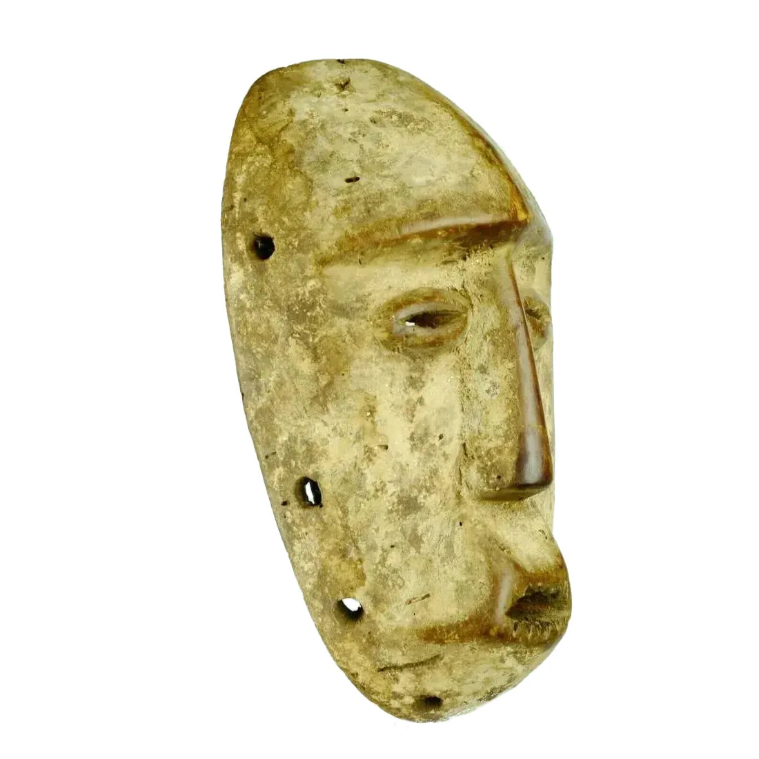 Lega Bwami Idumo Miniature Mask, Congo #46