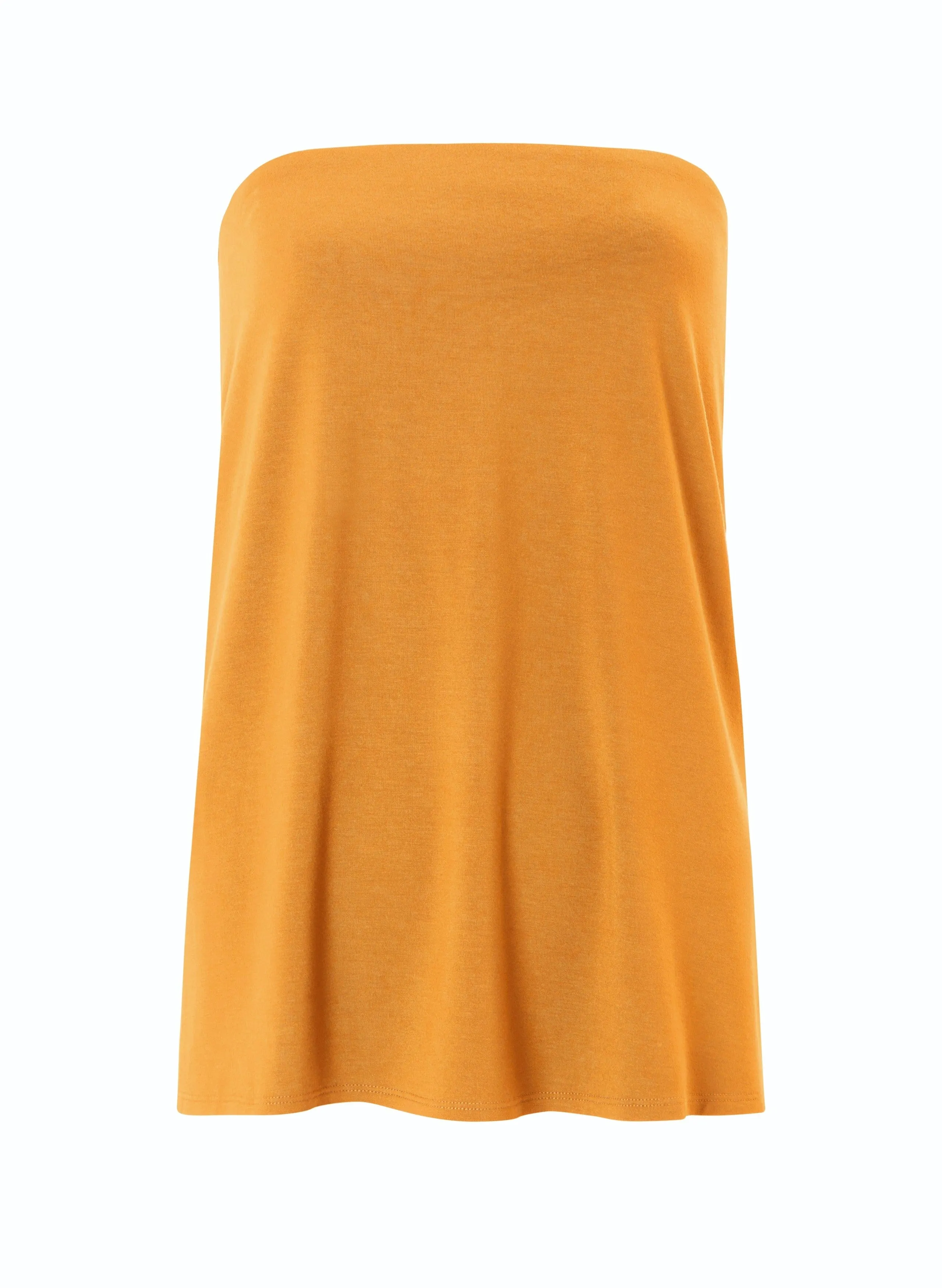 Lily LENZING ECOVERO Jersey Bandeau Top | Mango Sorbet