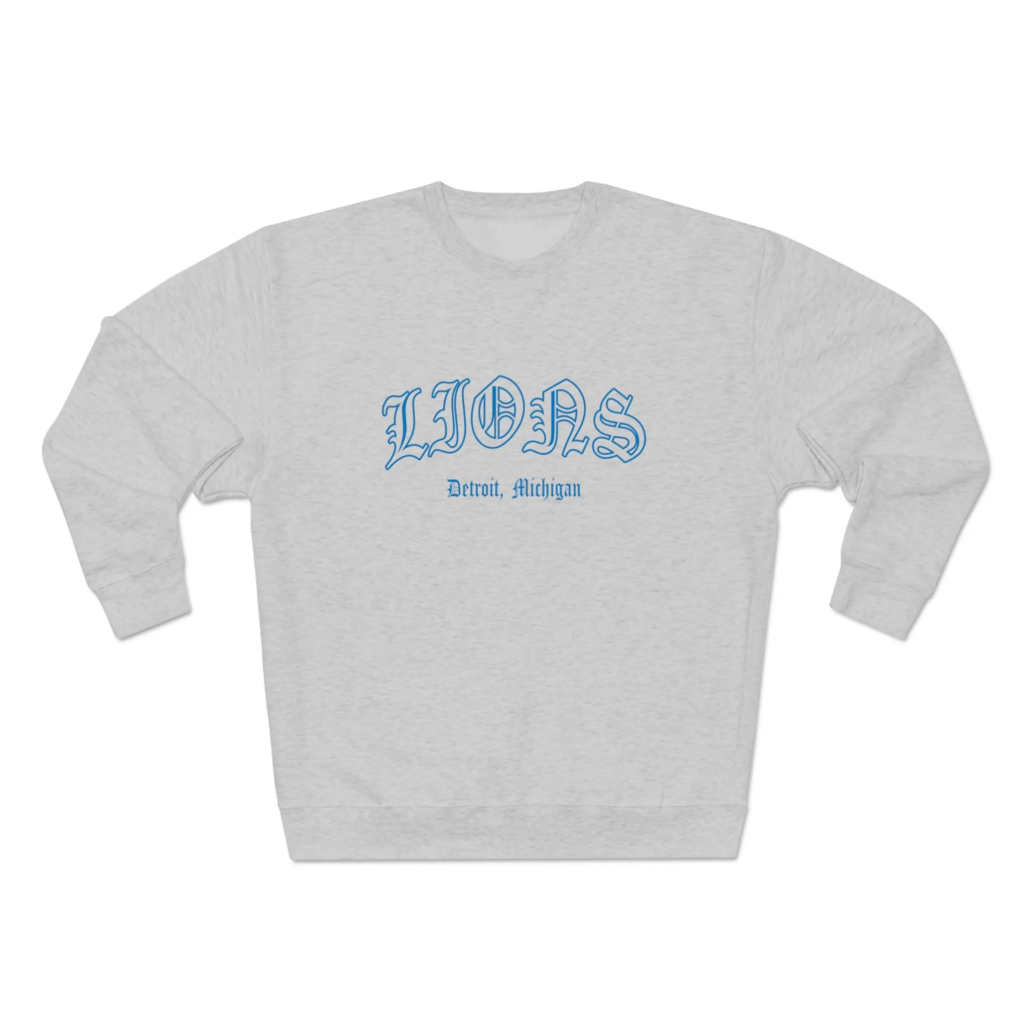 Lions Old English Crewneck