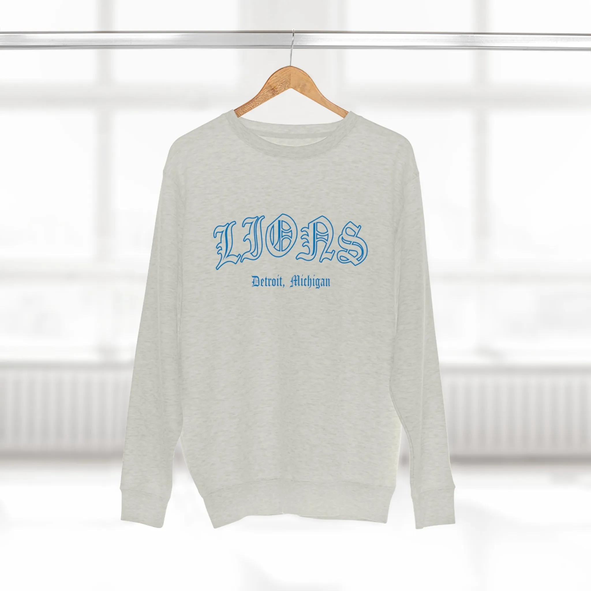 Lions Old English Crewneck