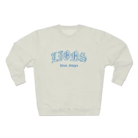 Lions Old English Crewneck