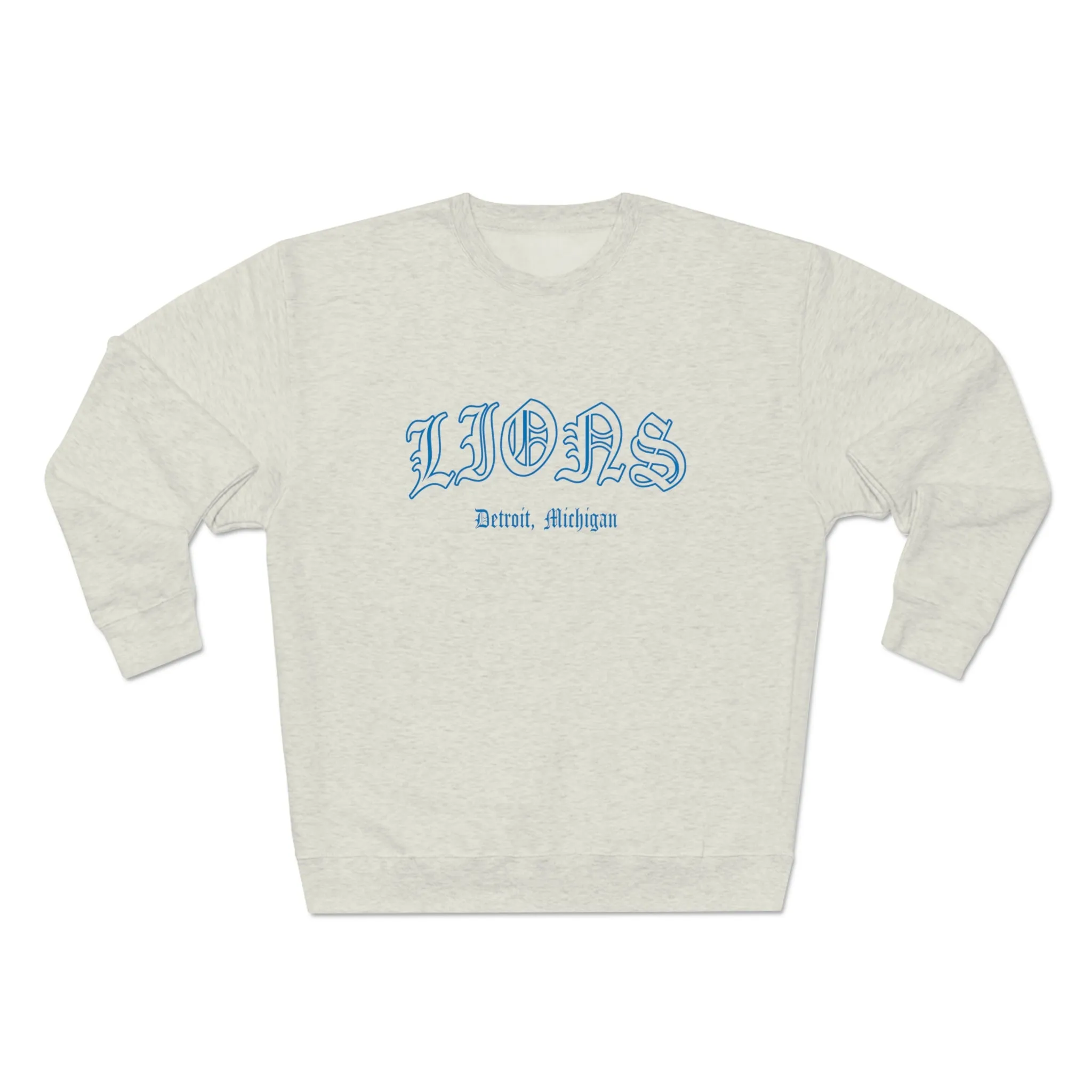 Lions Old English Crewneck