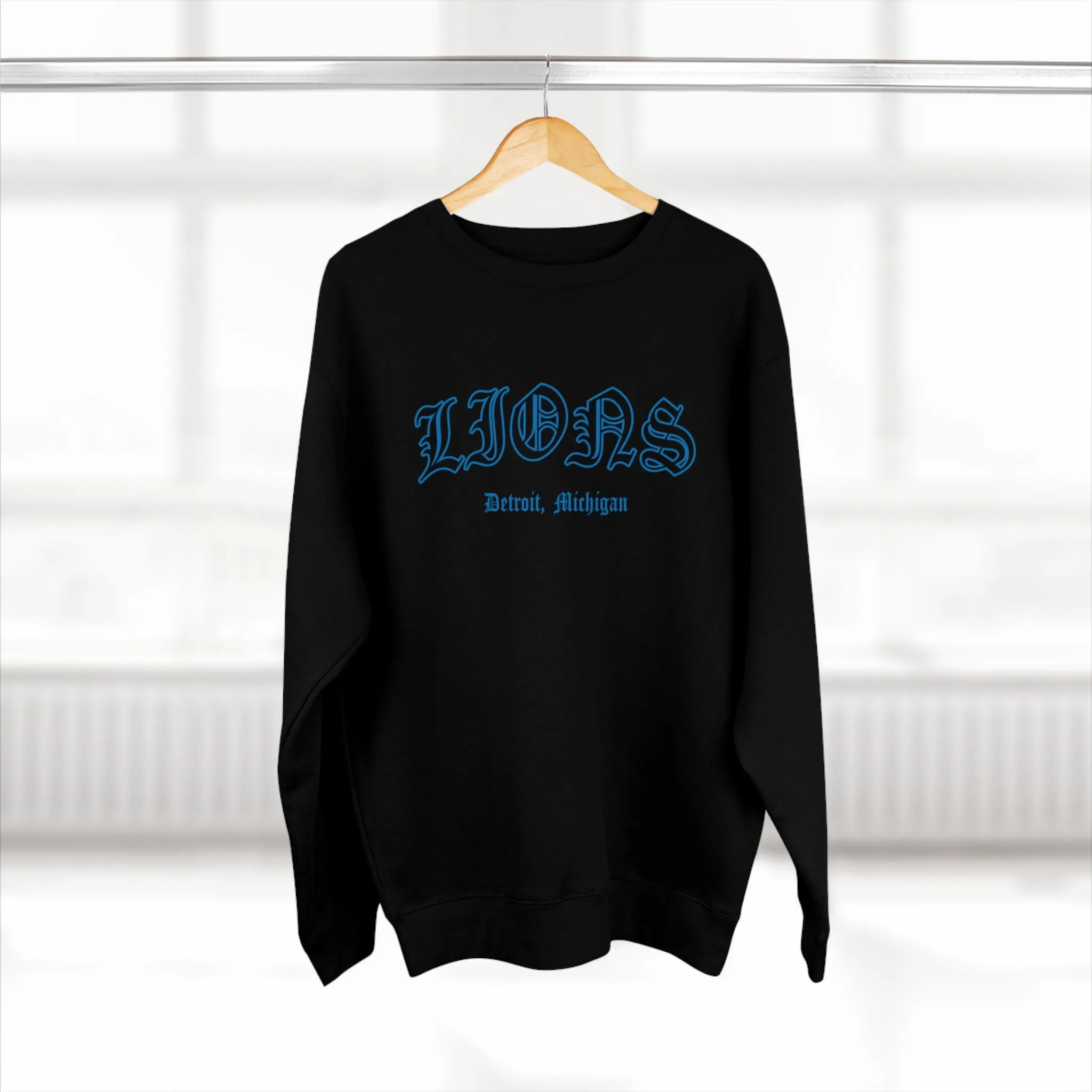 Lions Old English Crewneck