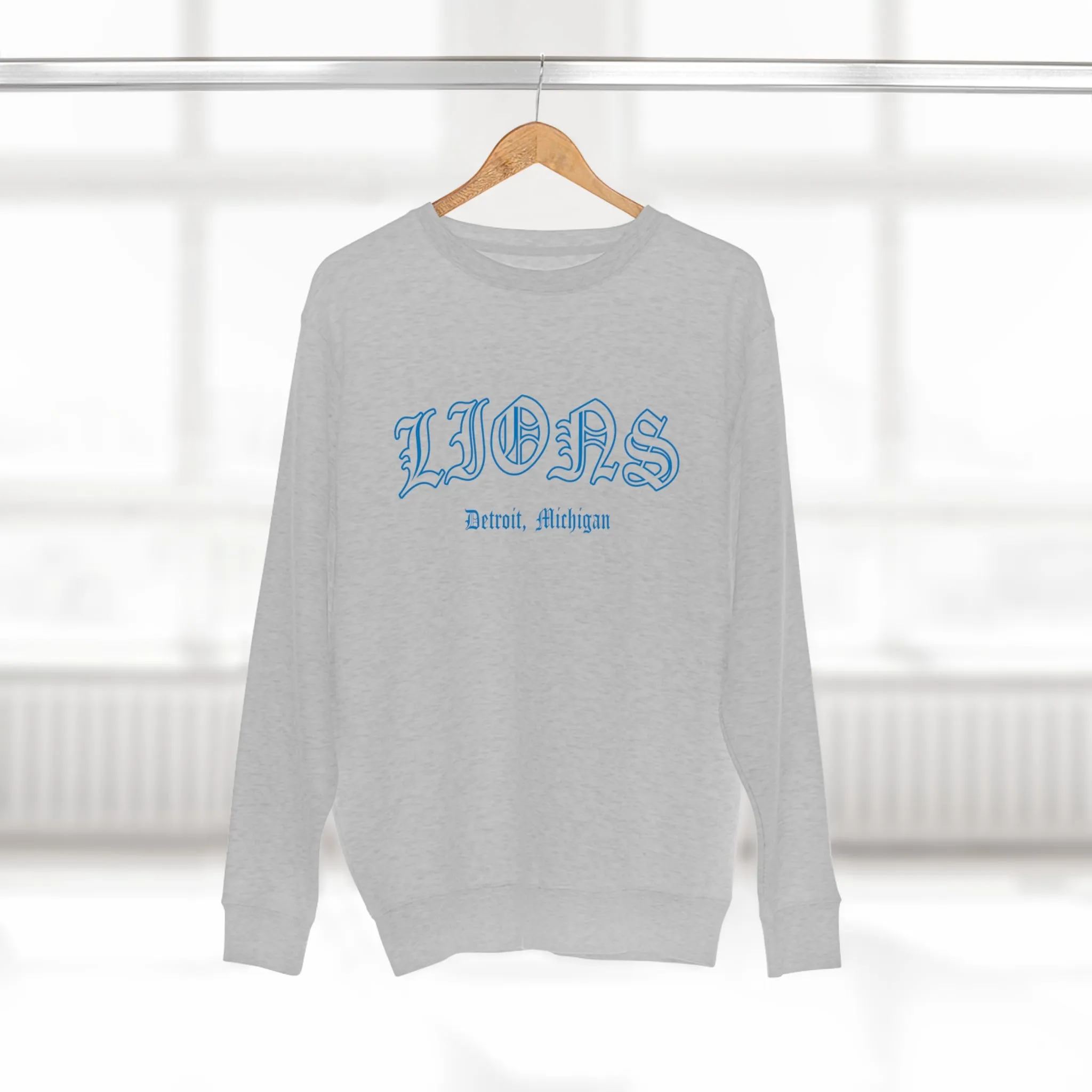 Lions Old English Crewneck