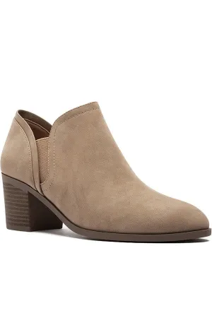 Lisa Taupe Booties