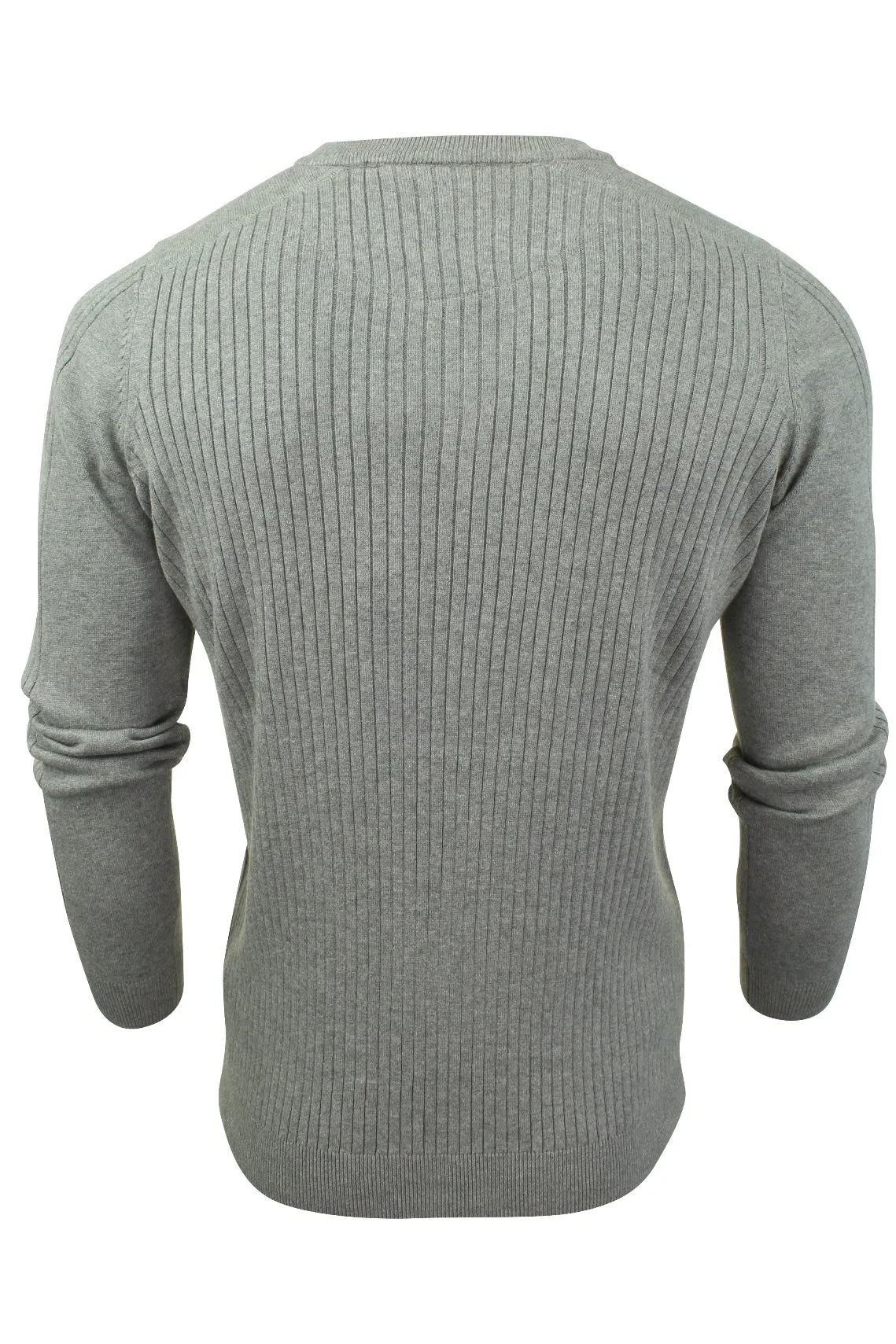 Mens Dissident Ribbed Jumper with Mock T Shirt