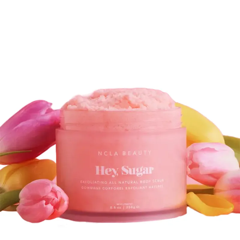 NCLA BEAUTY | Hey, Sugar Flowers for Mom Body Scrub