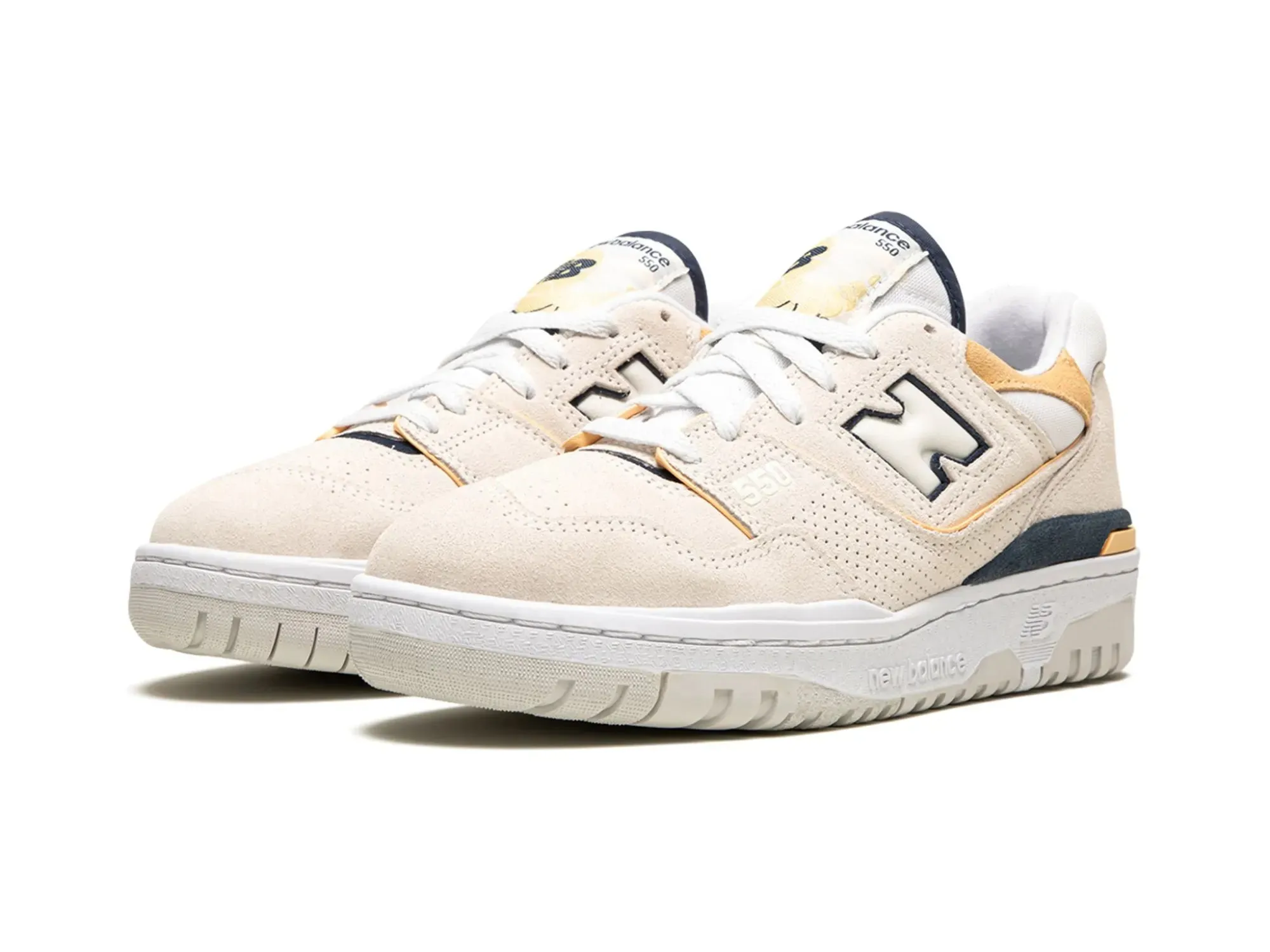 New Balance 550 "Sea Salt Navy Raw Sugar"