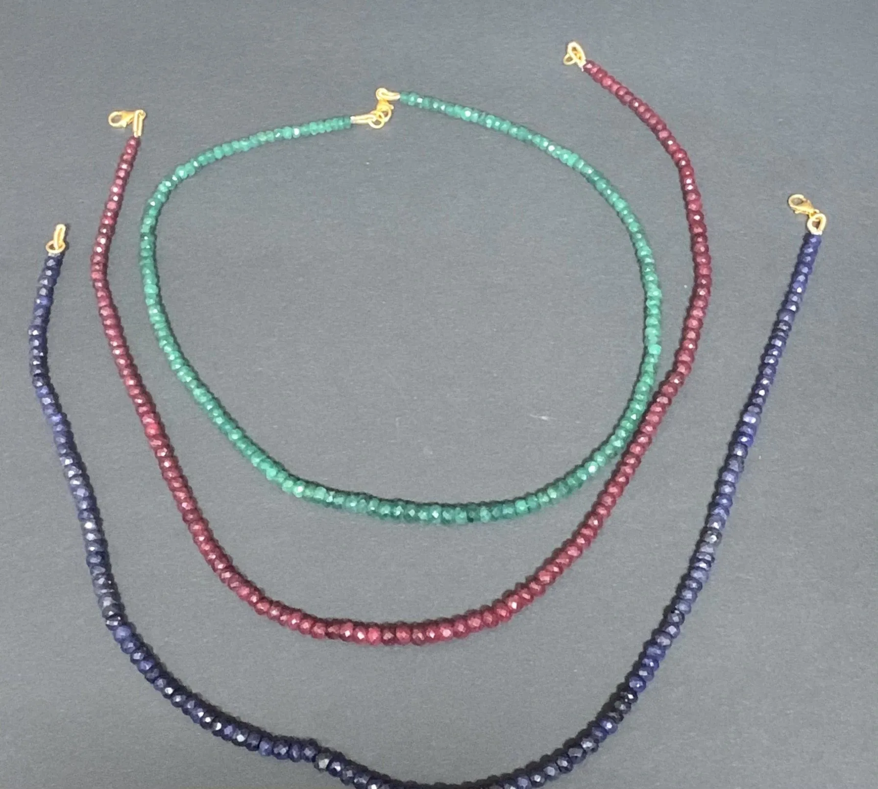 NS301 Single stranded necklace ( SHIPS IN 4 WEEKS )