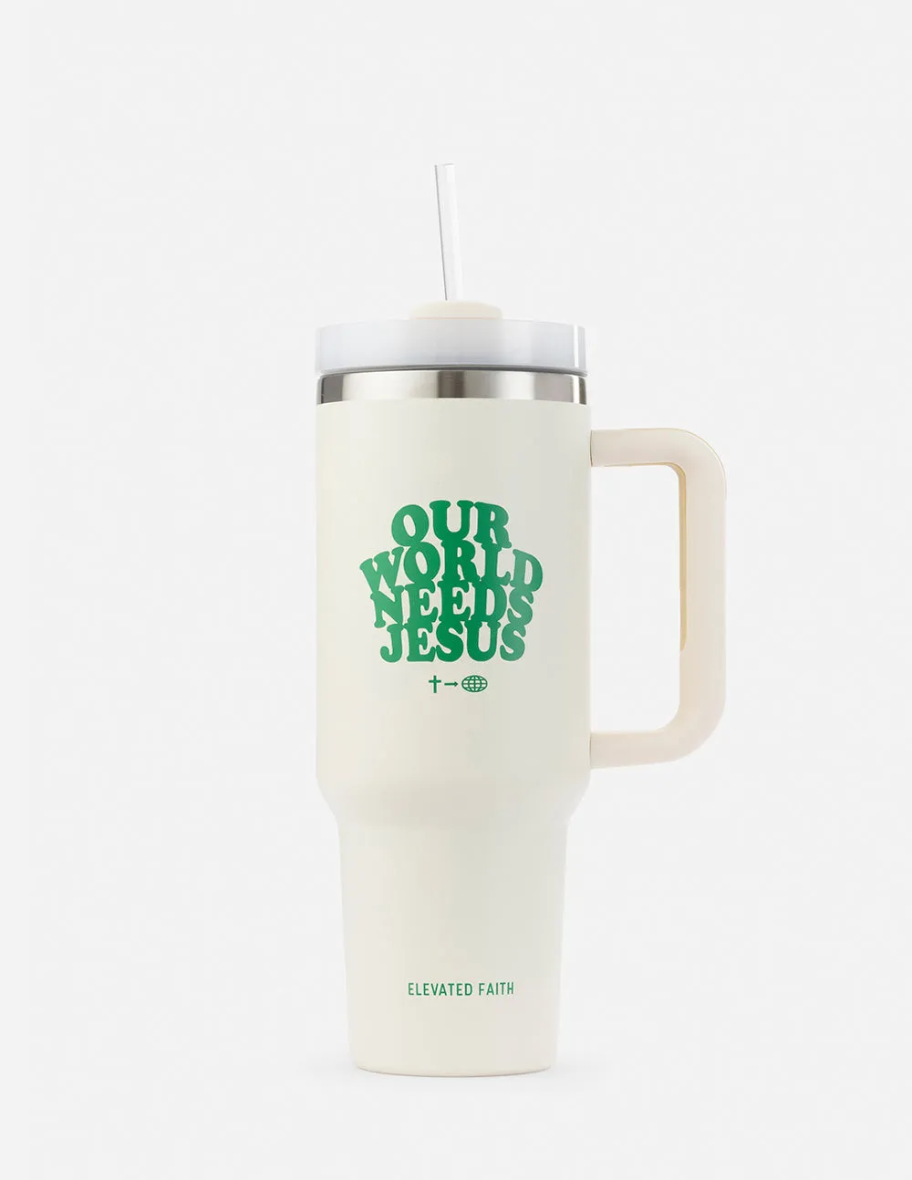 Our World Needs Jesus 40 oz Tumbler