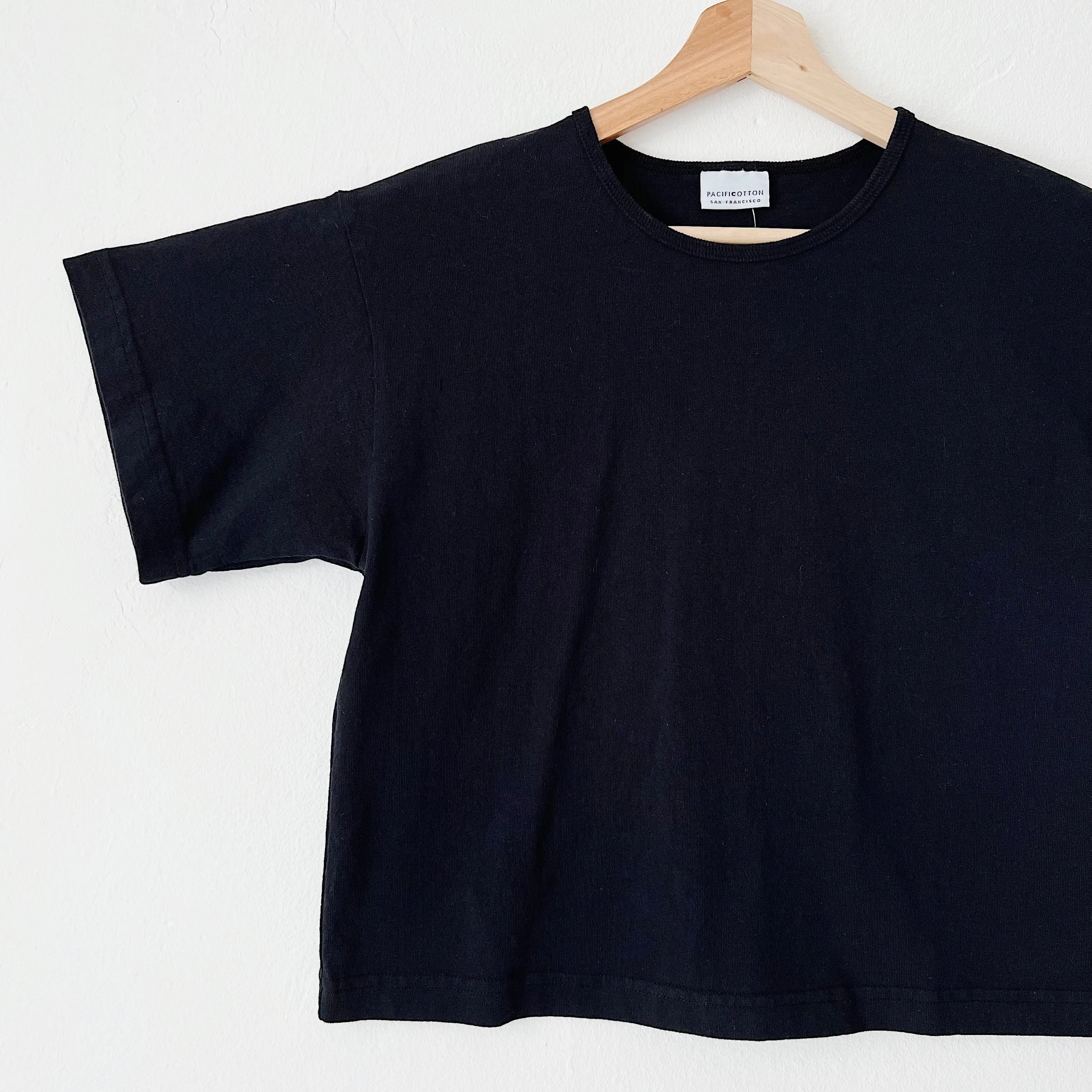 Pacific Cotton | Crop Crew in Black