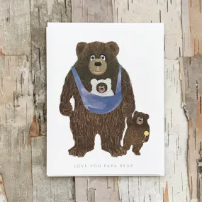 Papa Bear Card Dear Hancock