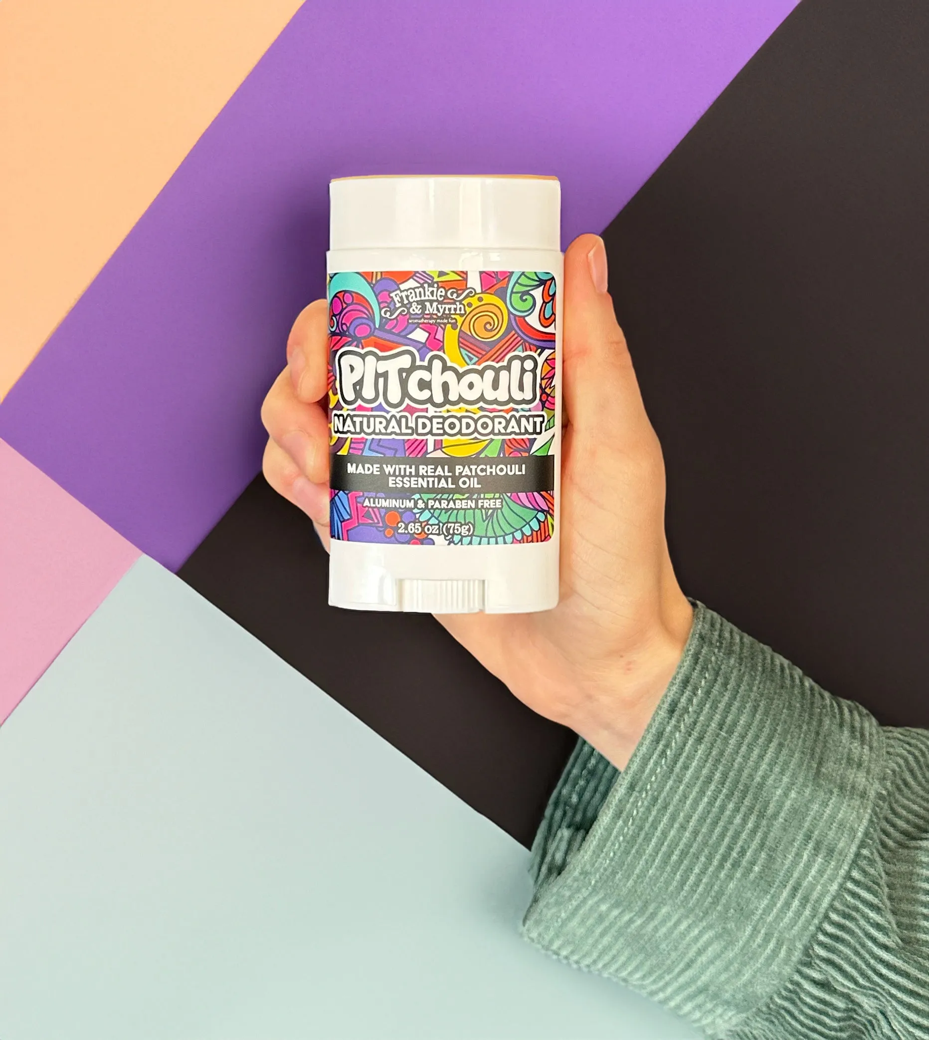 PITchouli 3 Pack | Natural Deodorants | Patchouli