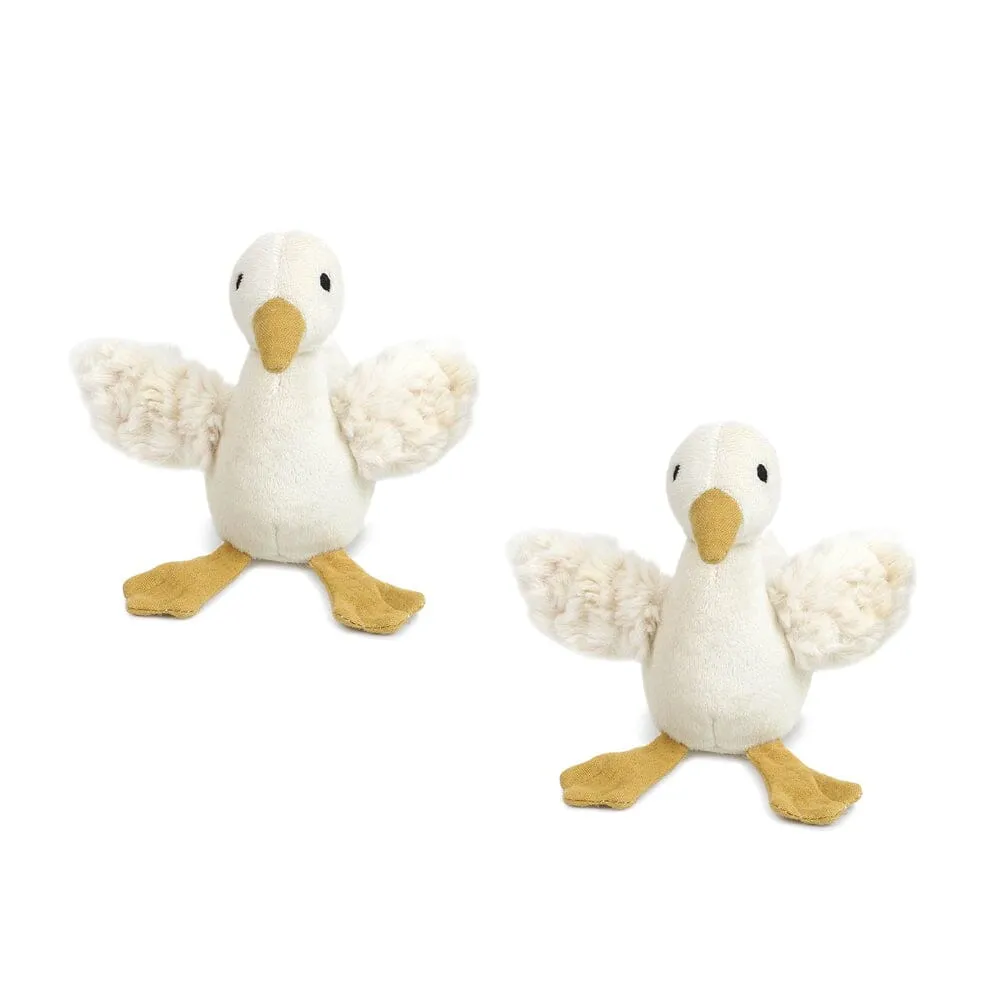 Pru the Goose Rattle--2pcs assortment