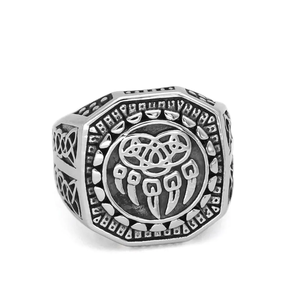 Stainless Steel Veles Signet Ring