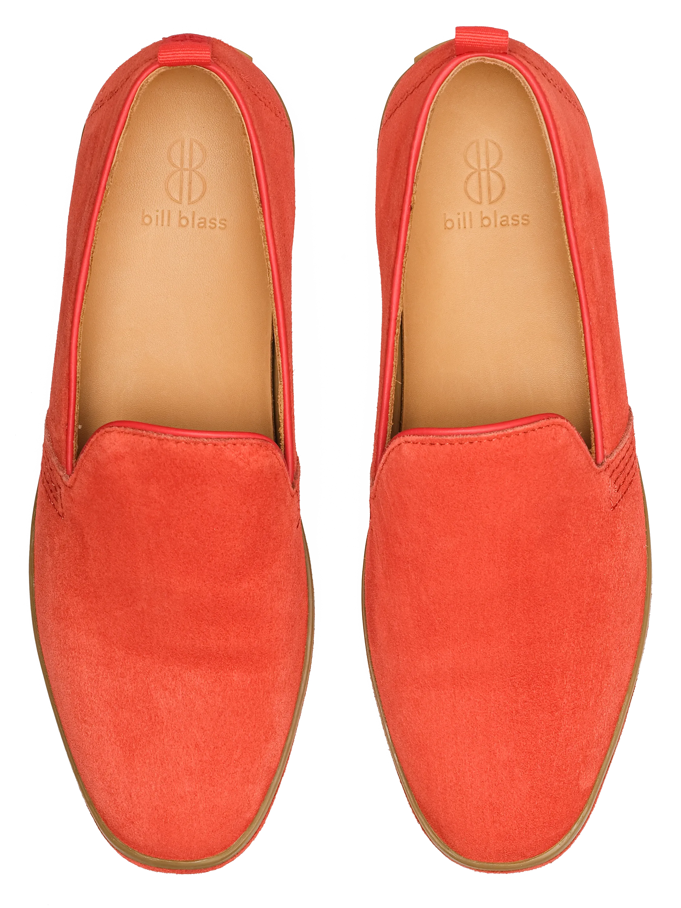 Sutton Suede Slip On - Cherry Tomato